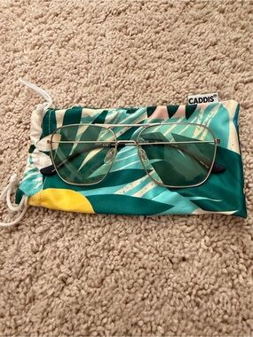 Caddis Aviator Sunglasses in Yellow Lenses